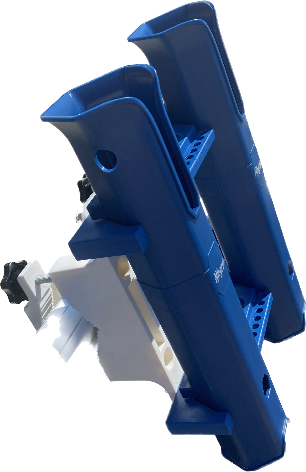 Fishing Rod Holder CLAMP2 Pontoon, ATV, UTV, Golf Cart, SeaDoo Switch, Surf Cart