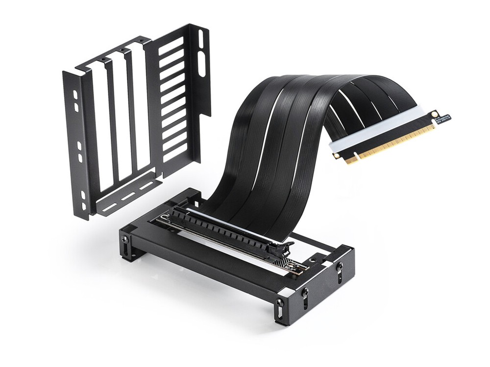 Bitspower VGA Vertical Support with PCI-E 4.0 Riser Cable BP-VTS-PCIE4