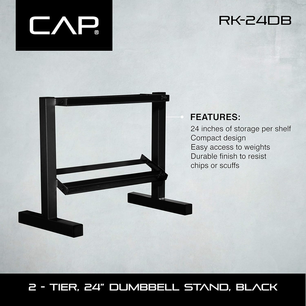Two Tier Dumbbell Rack