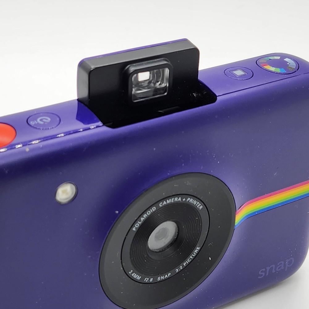 Polaroid Snap Instant Digital Camera w built-in printer READ
