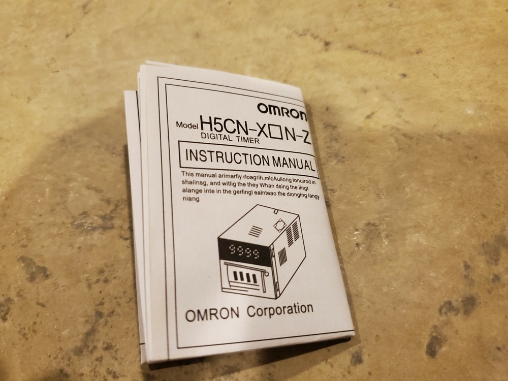 OMRON H5CN-XAN-Z Digital Timer New In Box