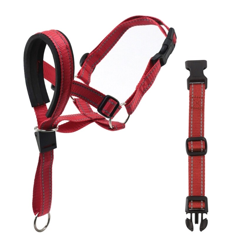 Nylon Dog Muzzle Guard Secure Training Cover for Aggressive Dogs