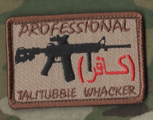 KANDAHAR WHACKER JSOC MARINES FORCE RECON OPERATOR hook/loop TAB: Solid Brothers