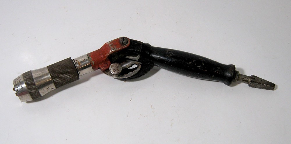 Vintage Goodell Pratt Adjustable Angle Drill Hand Tools Woodworking