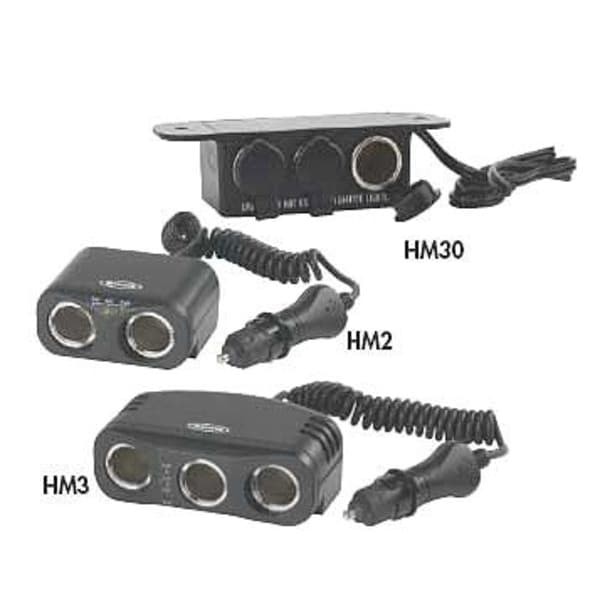 Hamsar 3Vte6 Multisocket, 3 Outlet, Hardwired