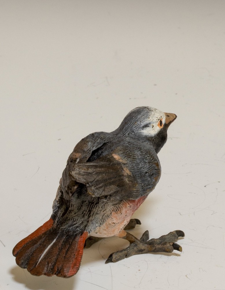 COLD PAINTED BRONZE BIRD