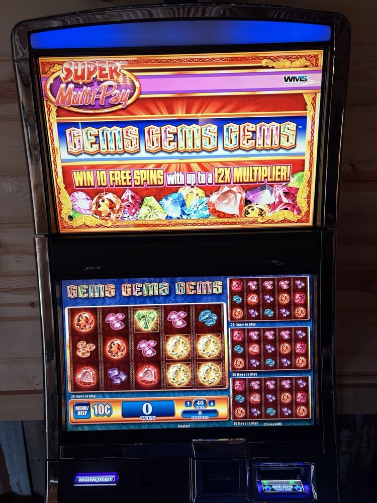 WMS BB2 GEMS GEMS GEMS SLOT MACHINE SOFTWARE GAME & OS CARD SET MULTI GAME PLAY
