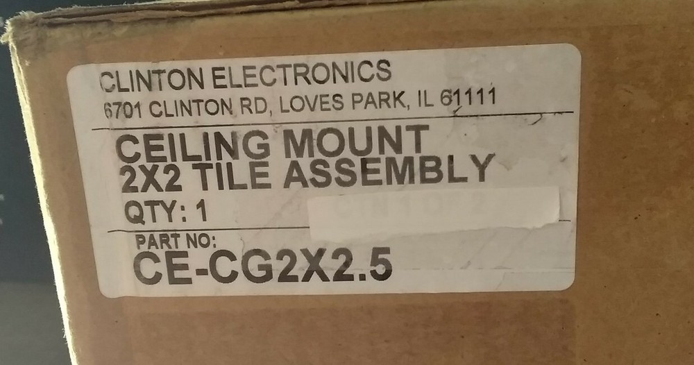 Clinton Electronics Ceiling Mount 2x2 Model CE-CG2x2.5