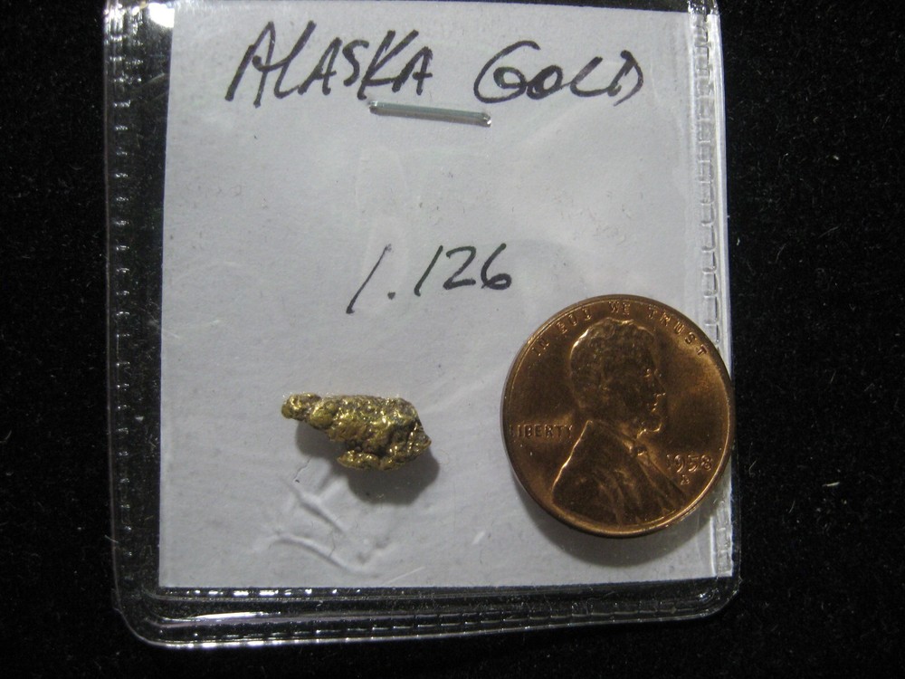 ALASKA GOLD 1.126  GRAMS