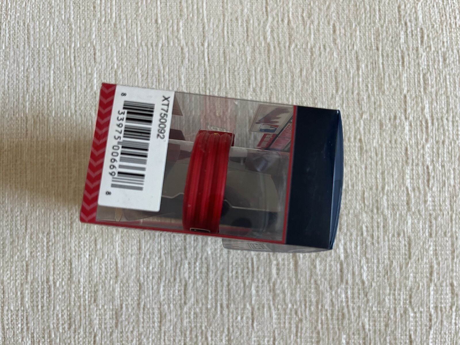 PHITEN ST LOUIS CARDS TITANIUM BRACELET 7 1/2”. FROM A SMOKE FREE HOME.