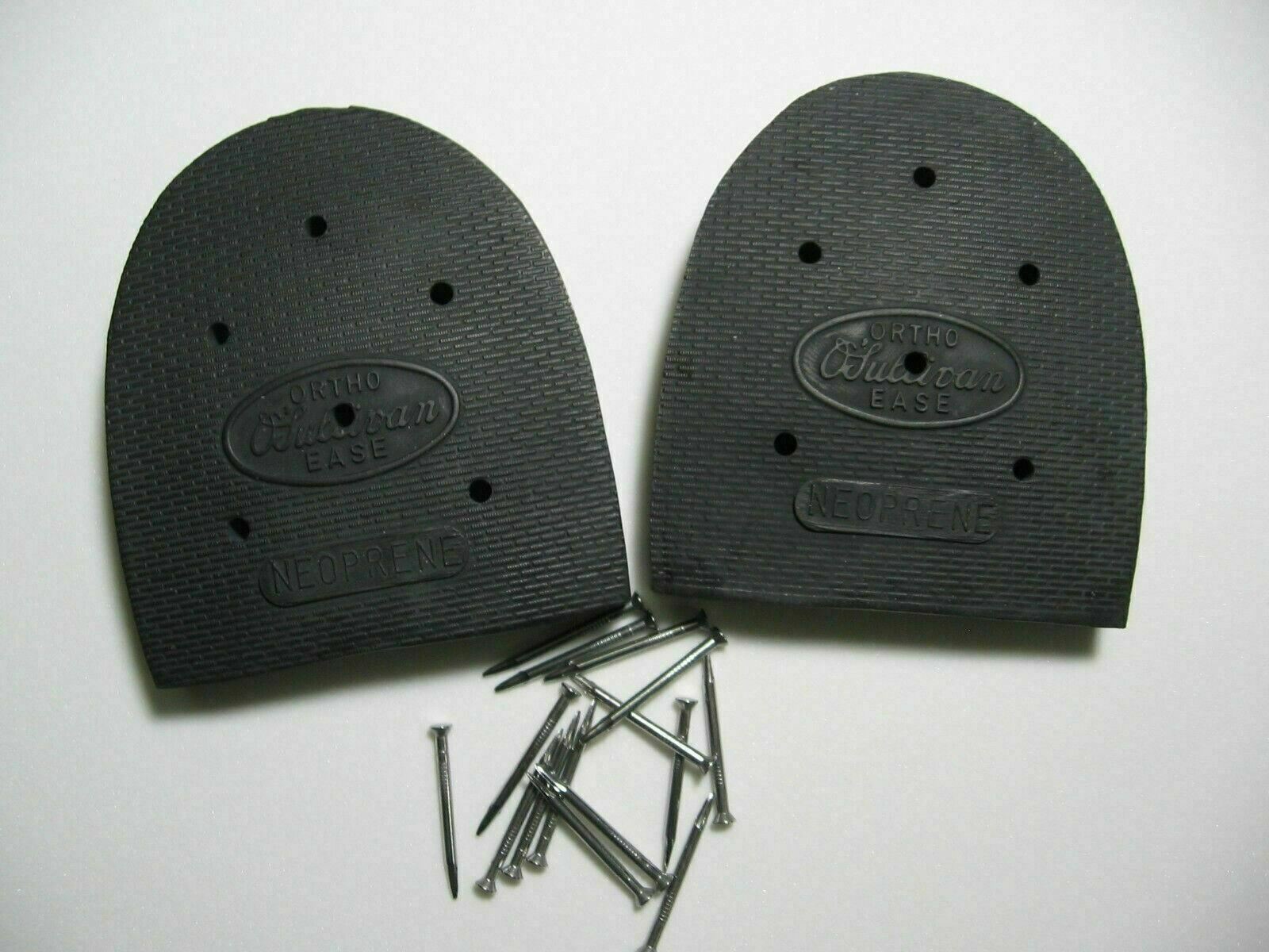 Goodyear Cowboy Boot Repair Rubber Oil Resistant Heels with Nails- Pic-A Size