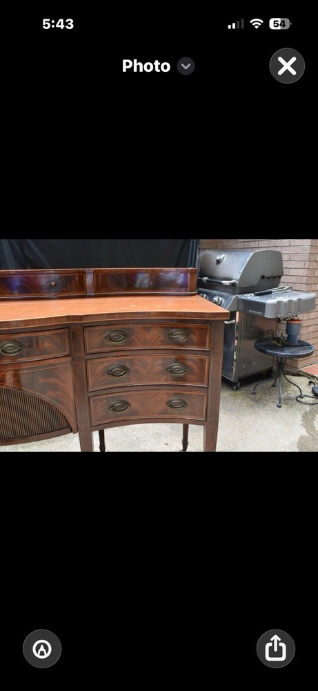 NVIN0475, Vintage Irwin Sideboard