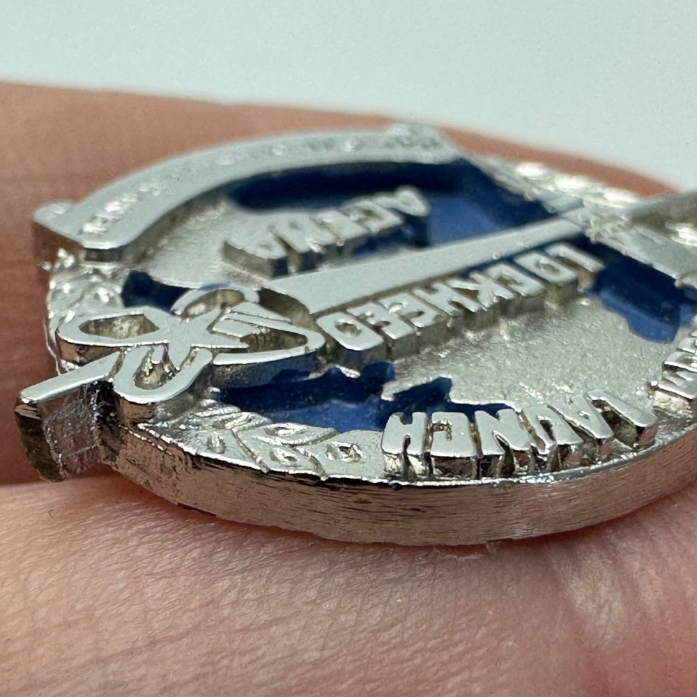 100th Launch Lockheed Agena Rocket Pacific Missile Range Pin Air Force NASA