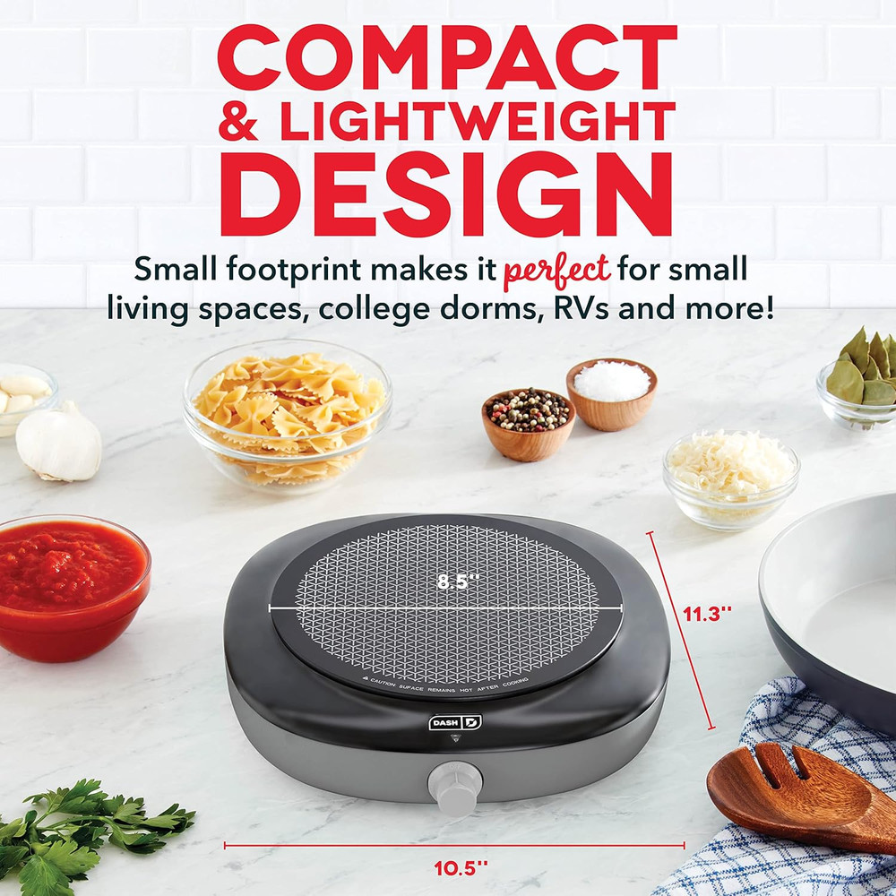 Pyroceram Glass Burner - Designed for Multi-Function Cooking - Lightweight Devic