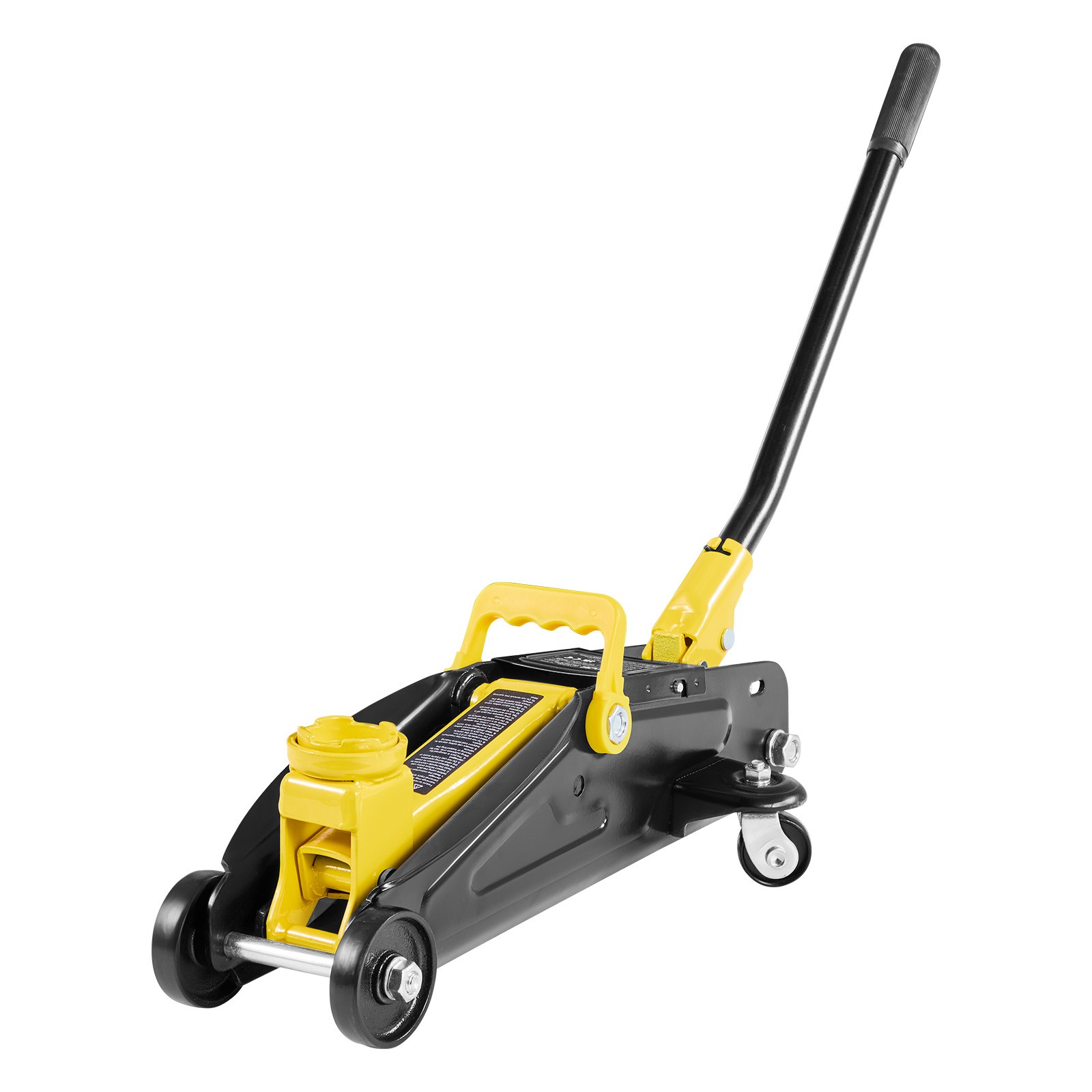 2 Ton Low Profile Floor Jack Single Piston Hydraulic Car Jack with 2 Jack Stands