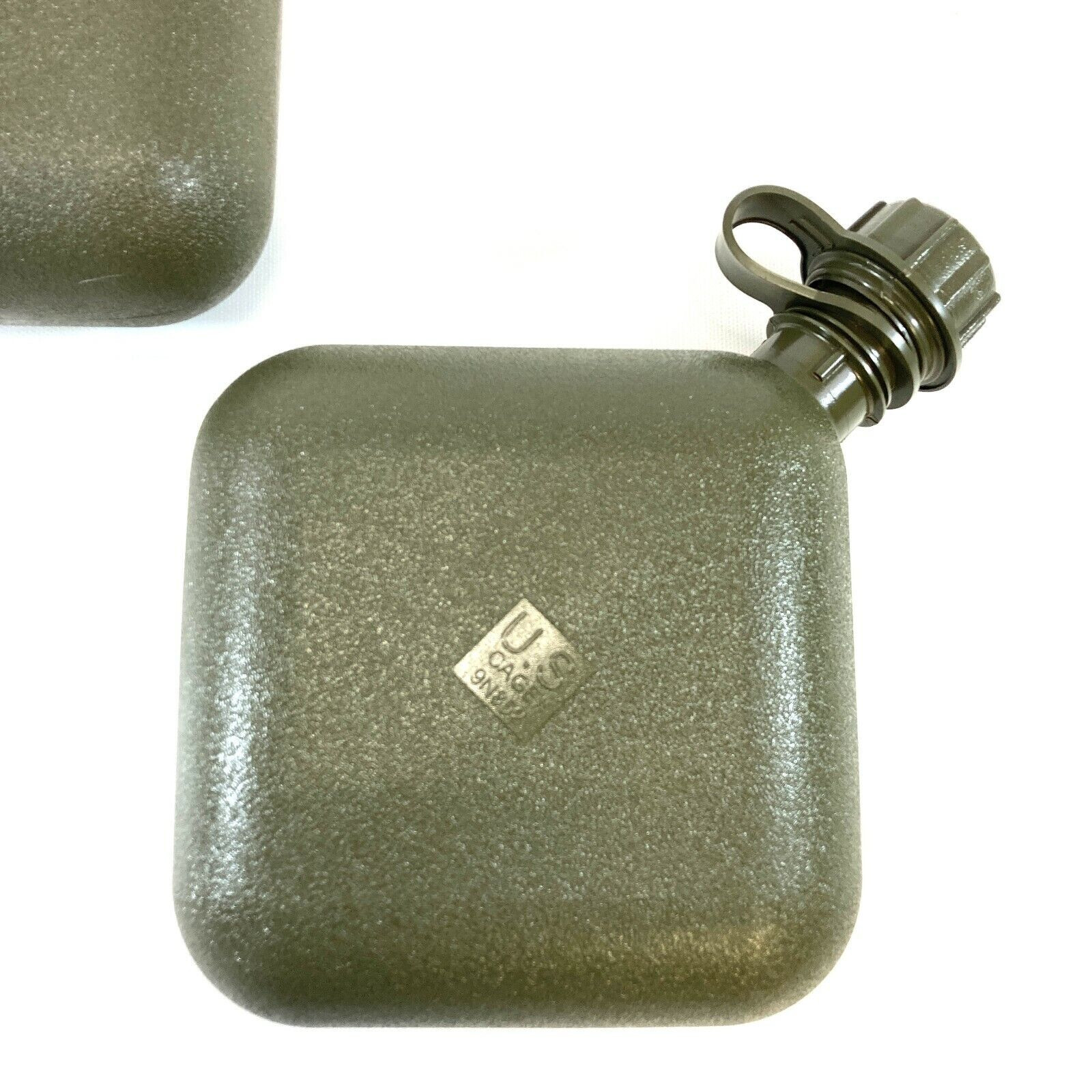 US Military 2 QUART COLLAPSABLE Water CANTEEN BLADDER OD w/ Flat Cap 2QT NEW