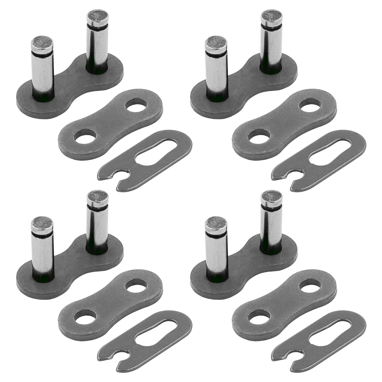 Caltric 420 Chain Master Link For Motorcycle Bike ATV Connecting Link Silver