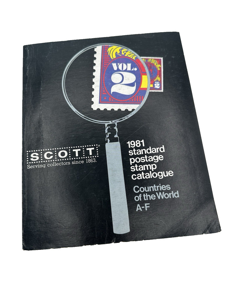1981 Standard Postage Stampp Catalogue Countries World A-F Vol 2 137th Editon PB