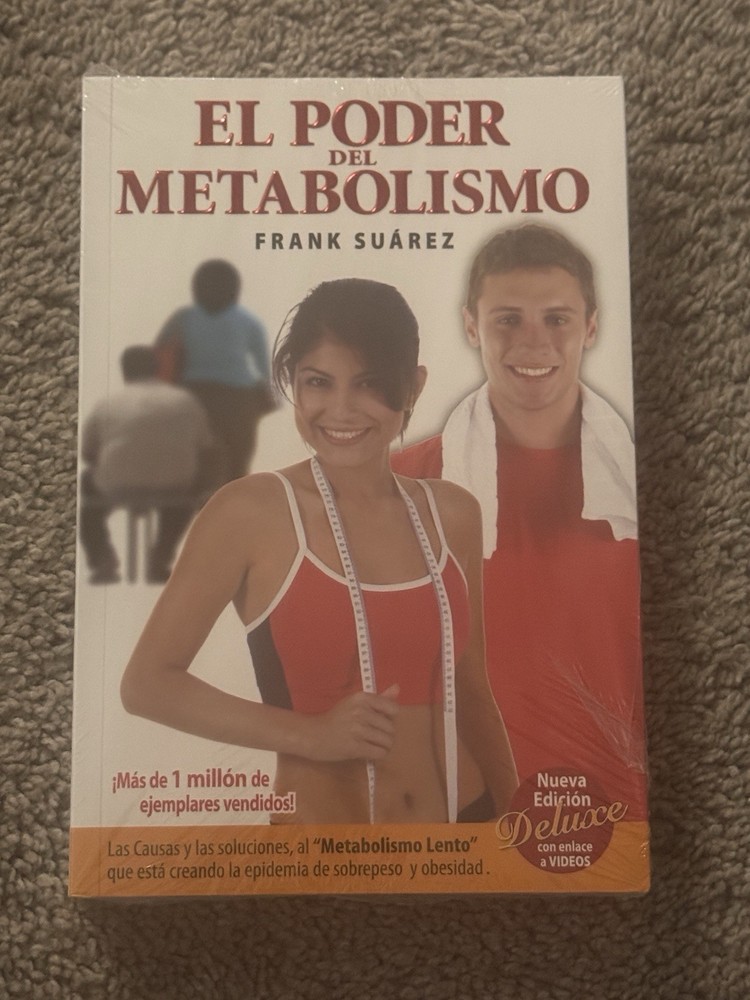 NEW Spanish Book: El poder Del Metabolismo