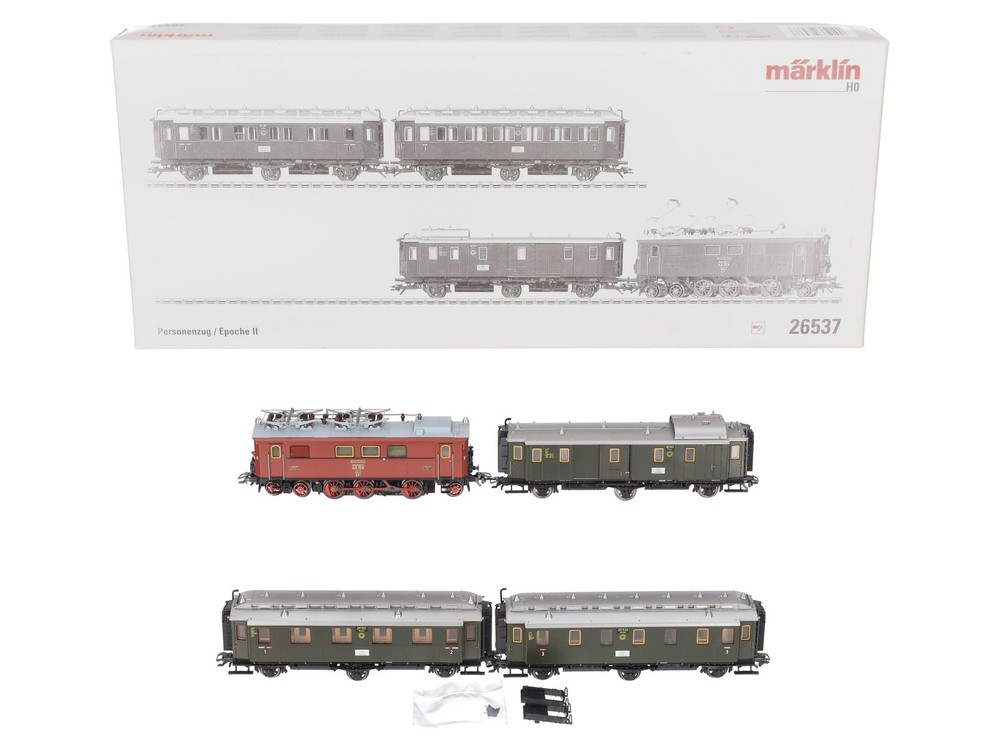 Marklin 26537 HO Bavarian Group Passenger Train Set EX/Box
