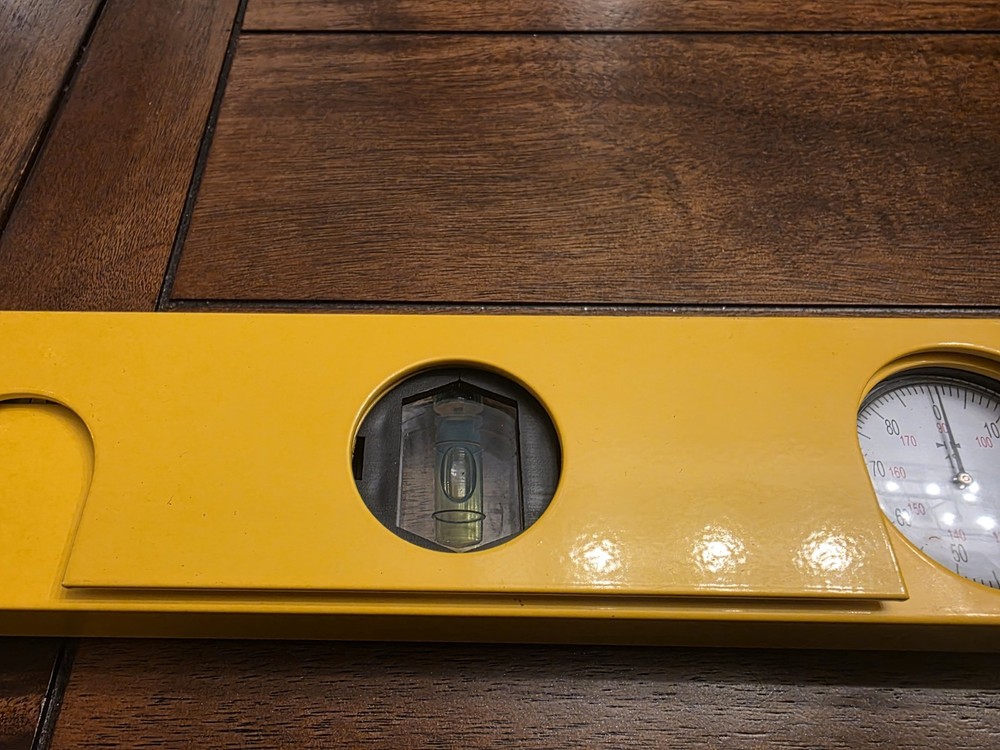 Cen-Tech Angle Gauge Finding Level Protractor Industrial Grade Surveying Tool