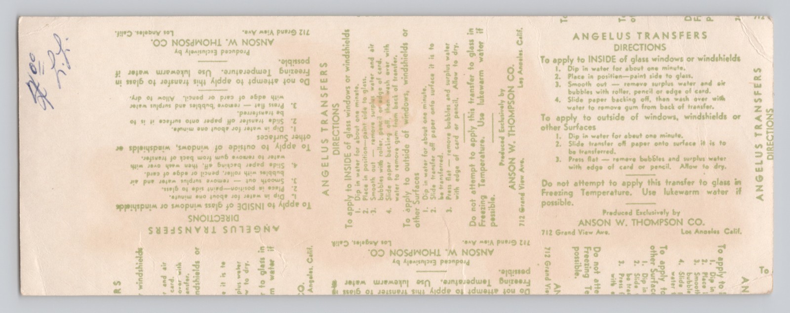 Vintage Union Oil 76 Santa Cruz California Gas Station Travel Souvenir Decal