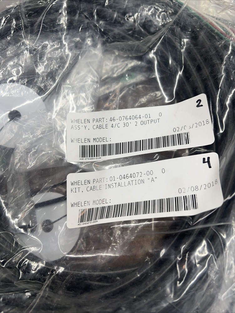 whelen 46-076064  cable 30'