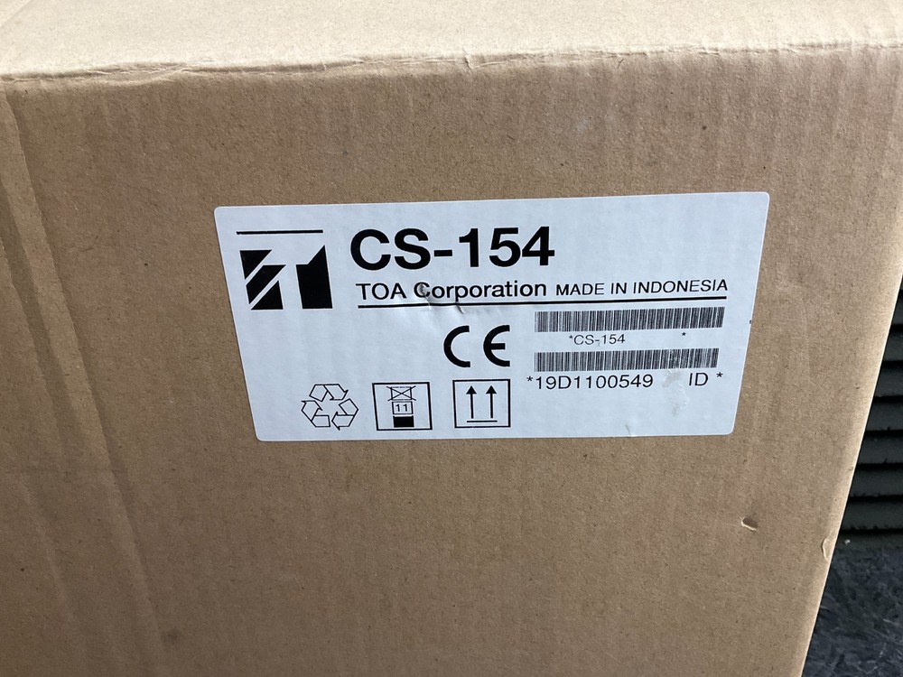Toa Wide Range Speaker CS-154 ✨❤️✨✨❤️✨ NEW! OPEN BOX!