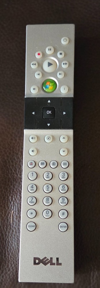 Dell Windows Remote Control & USB IR Receiver Set