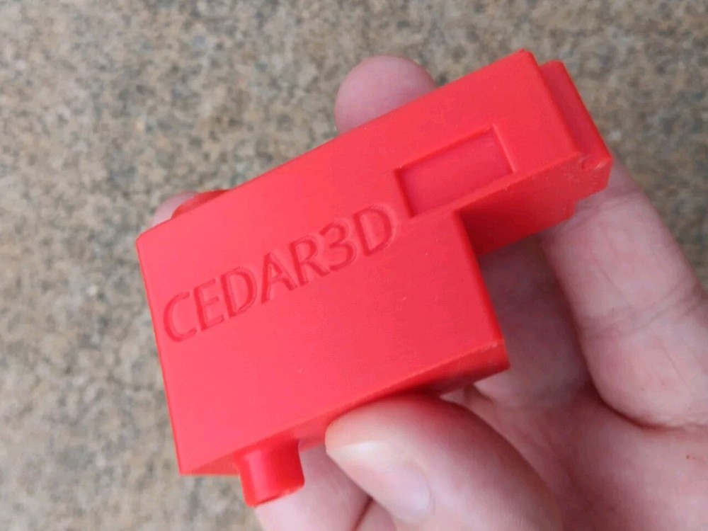 Airsoft Universal Odin M12 Speedloader Adapter Red