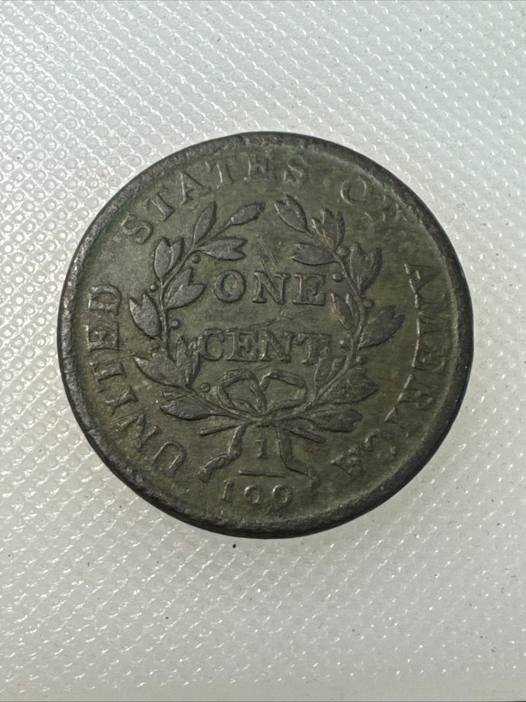 1805 draped bust large cent TM