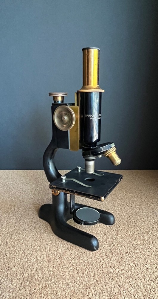 Vintage 1926 Bausch & Lomb Microscope