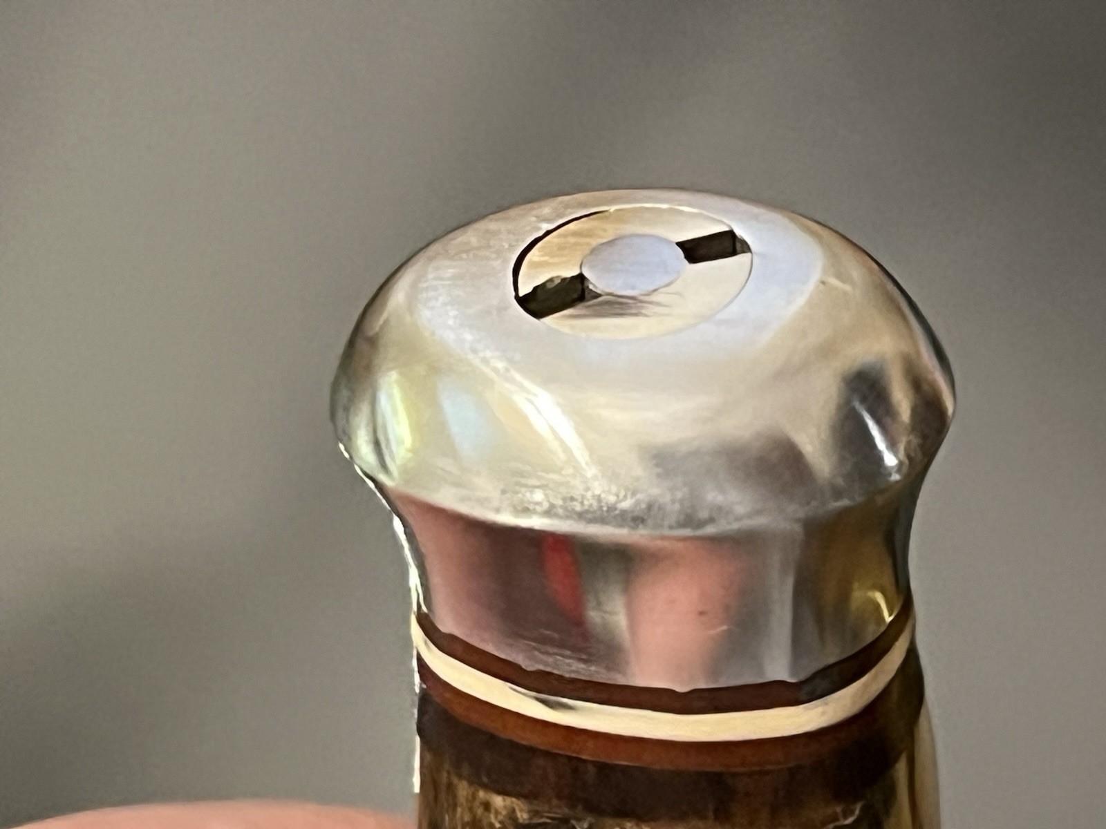 VINTAGE VOSS CUT. CO.GERMANY THICK STAG HUNTING KNIFE SKINNER BLADE 8-1/4” MINT