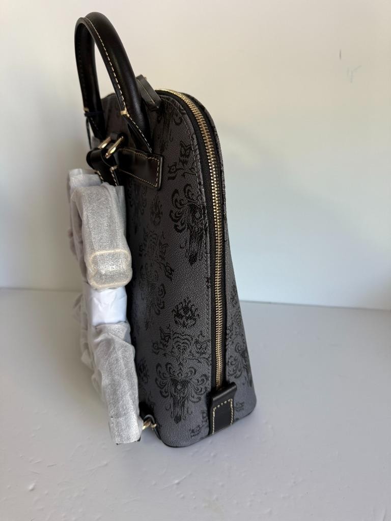 Disney Dooney & Bourke Haunted Mansion Wallpaper Backpack NWT