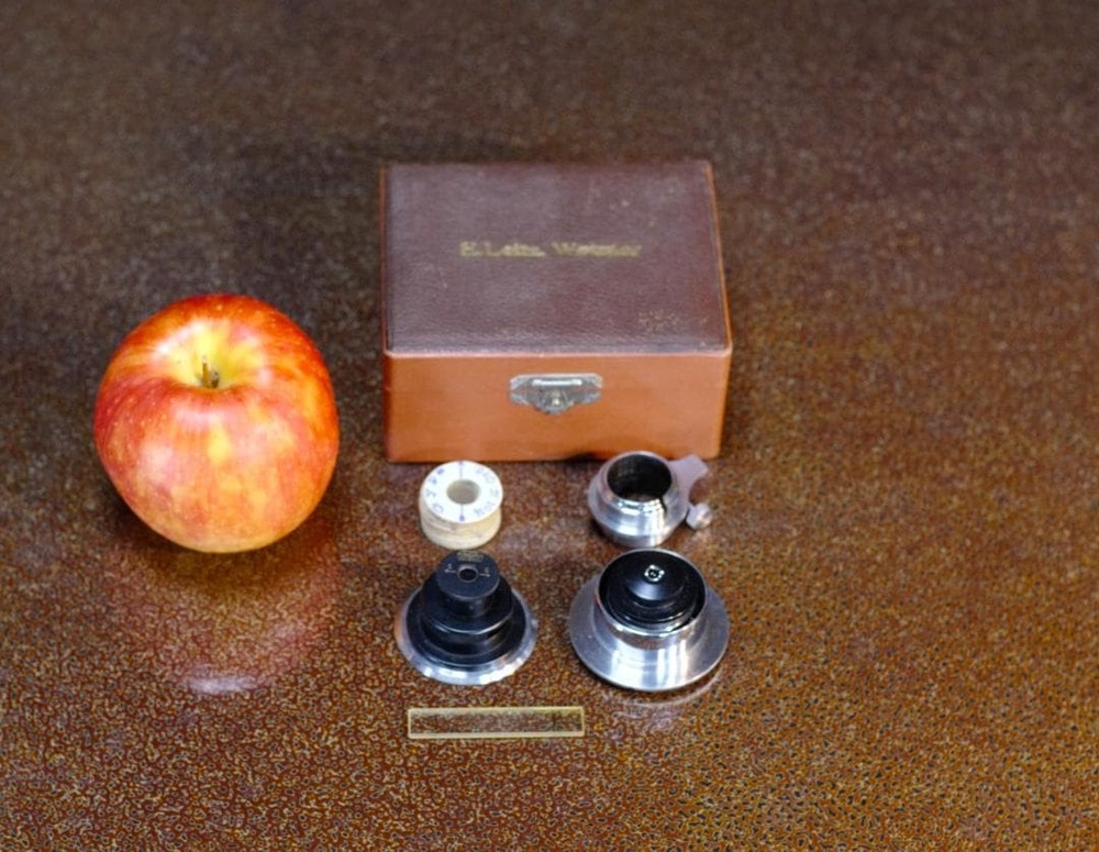 microscope antique collectible Accessory Leitz Micro Polarizing Device Set 1920