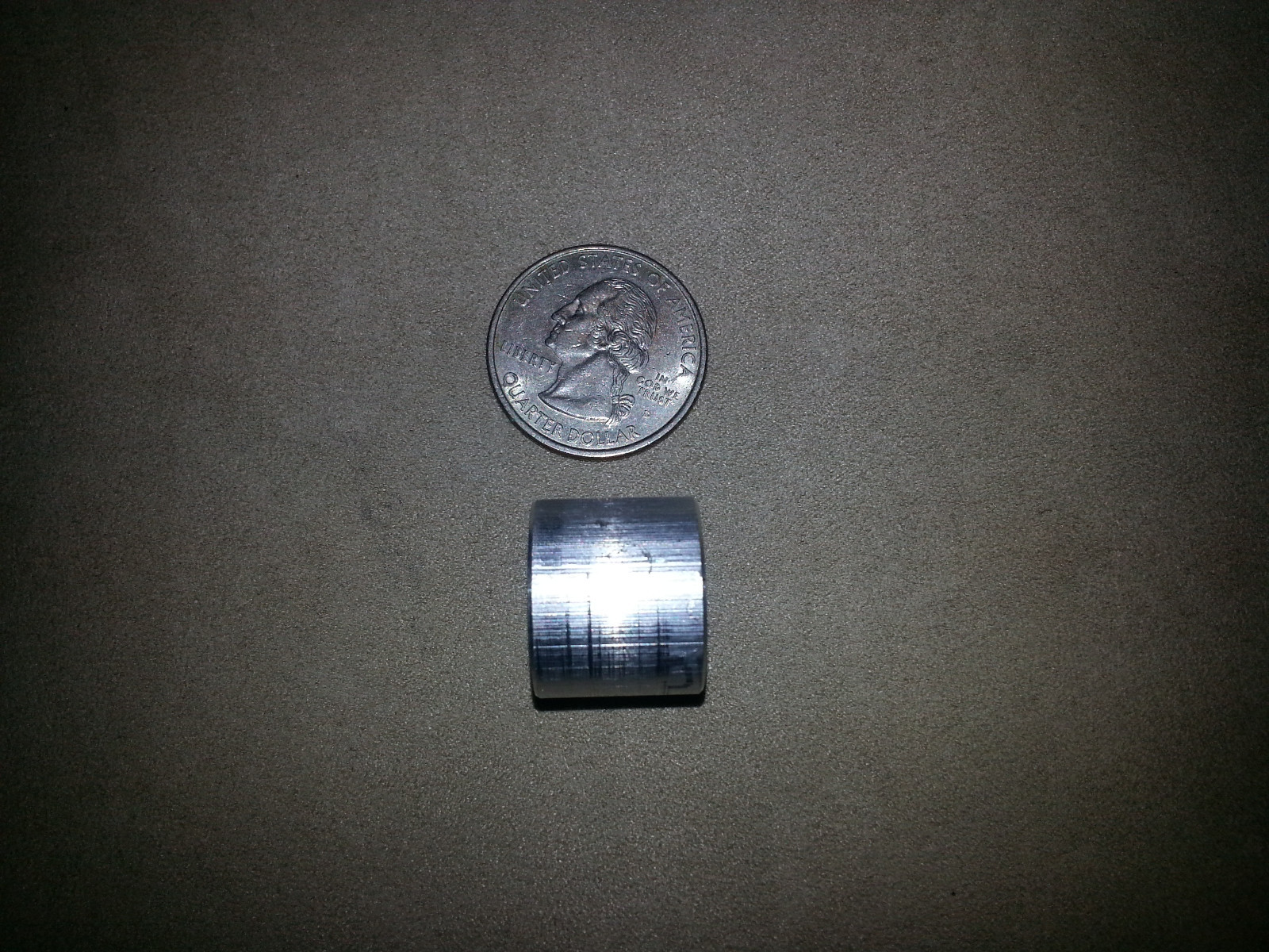 5/16 - 18 THREADED WELD BUNGS Stand-Off .625 long BILLET ALUMINUM USA MADE