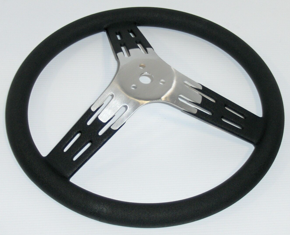 Telescoping 22''- 32'' Collapsible Racing Steering Column & Removeable 15" Wheel