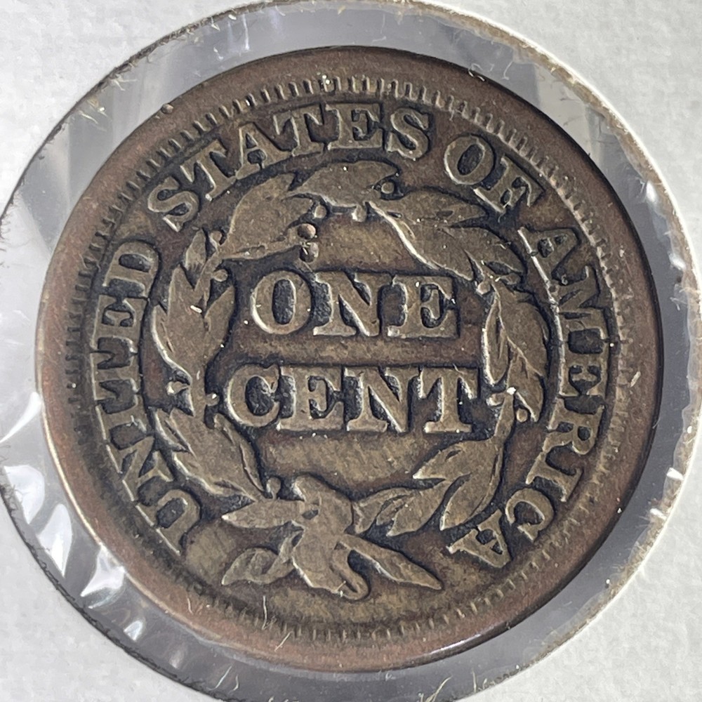 Better Date 1846 SD LARGE CENT Fine+ Condition XX153