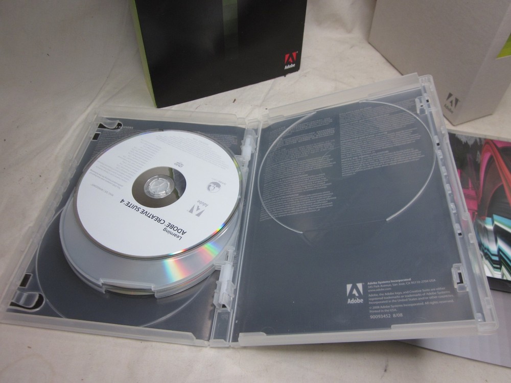 * ADOBE CREATIVE SUITE 4 WEB PREMIUM MAC OS 5.5 MASTER COLLECTION *NOTE