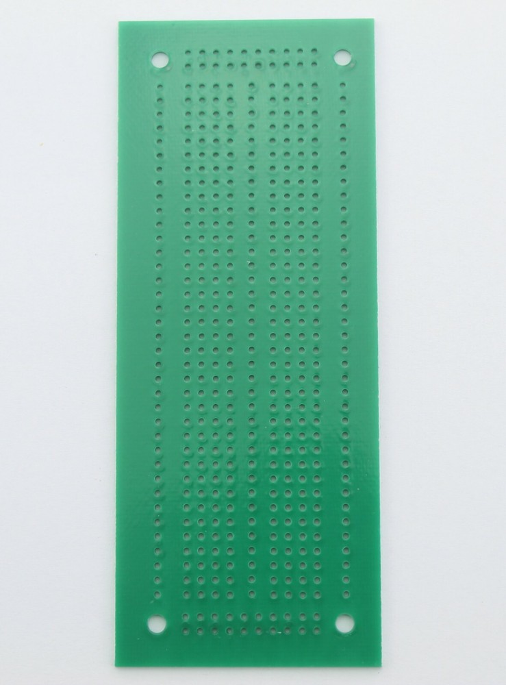 2pc Single Sided PCB Breadboard 5er Layout Proto Prototype Perf Board 4.7x11.6cm