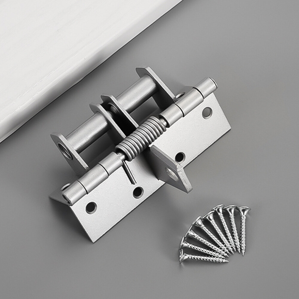 Self-Closing Door Hinge Spring Positioning Hinge Door Closer Automatic Closing