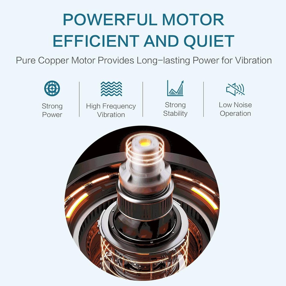 Vibration Plate Exercise Machine - Full Body Workout Vibration Platform with Loo