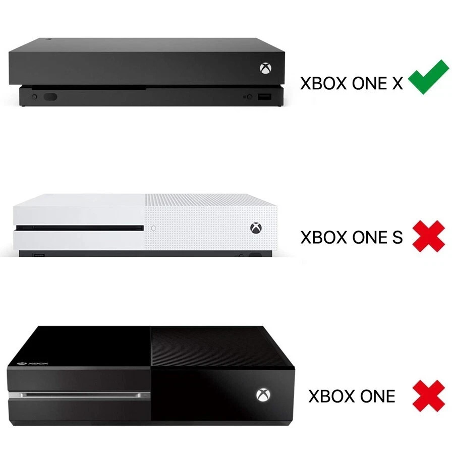 Black Vertical Stand For Microsoft Xbox One X Console - Console not included