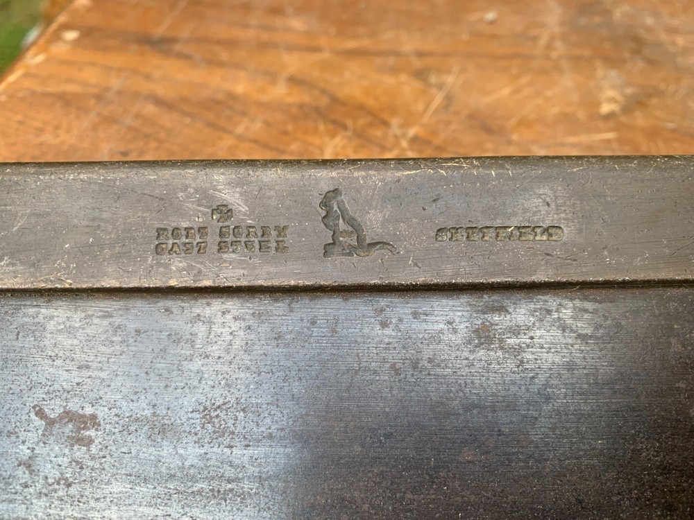 Rare Robert Sorby, Antique Kangaroo Hand Saw, Sheffield Two Split Nut