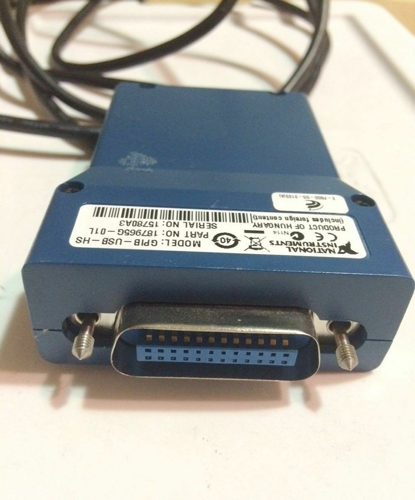 National Instruments (NI) Interface Adapter – 1PC IEEE 488 GPIB-USB-HS