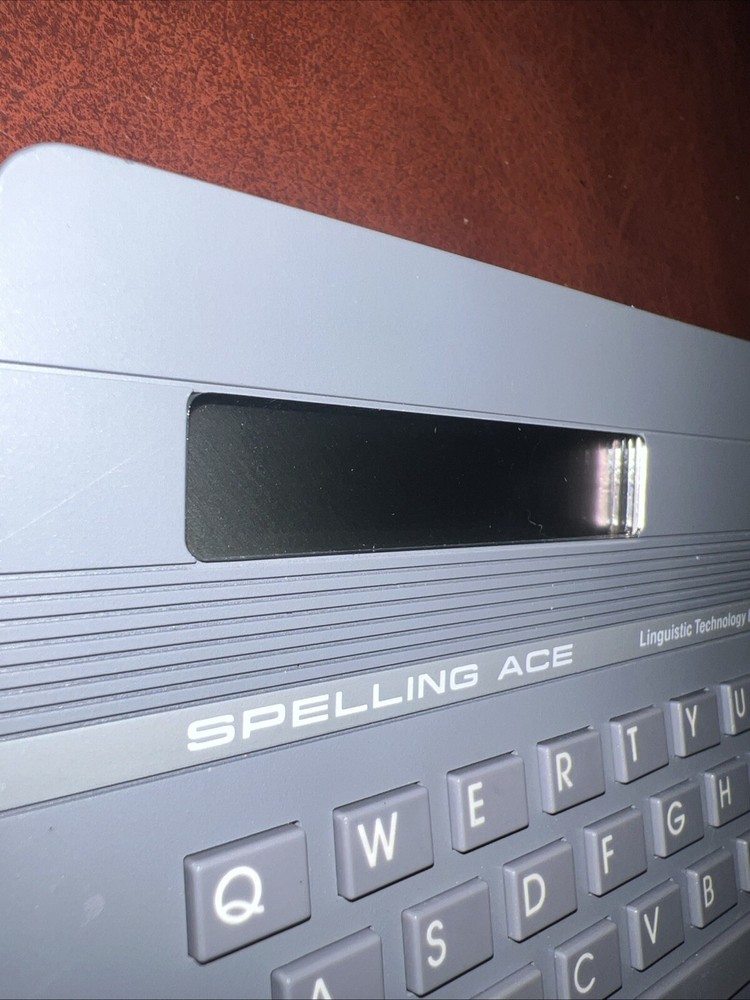 Franklin Computer Spelling Ace Linguistic Technology Model SA 98 Tested