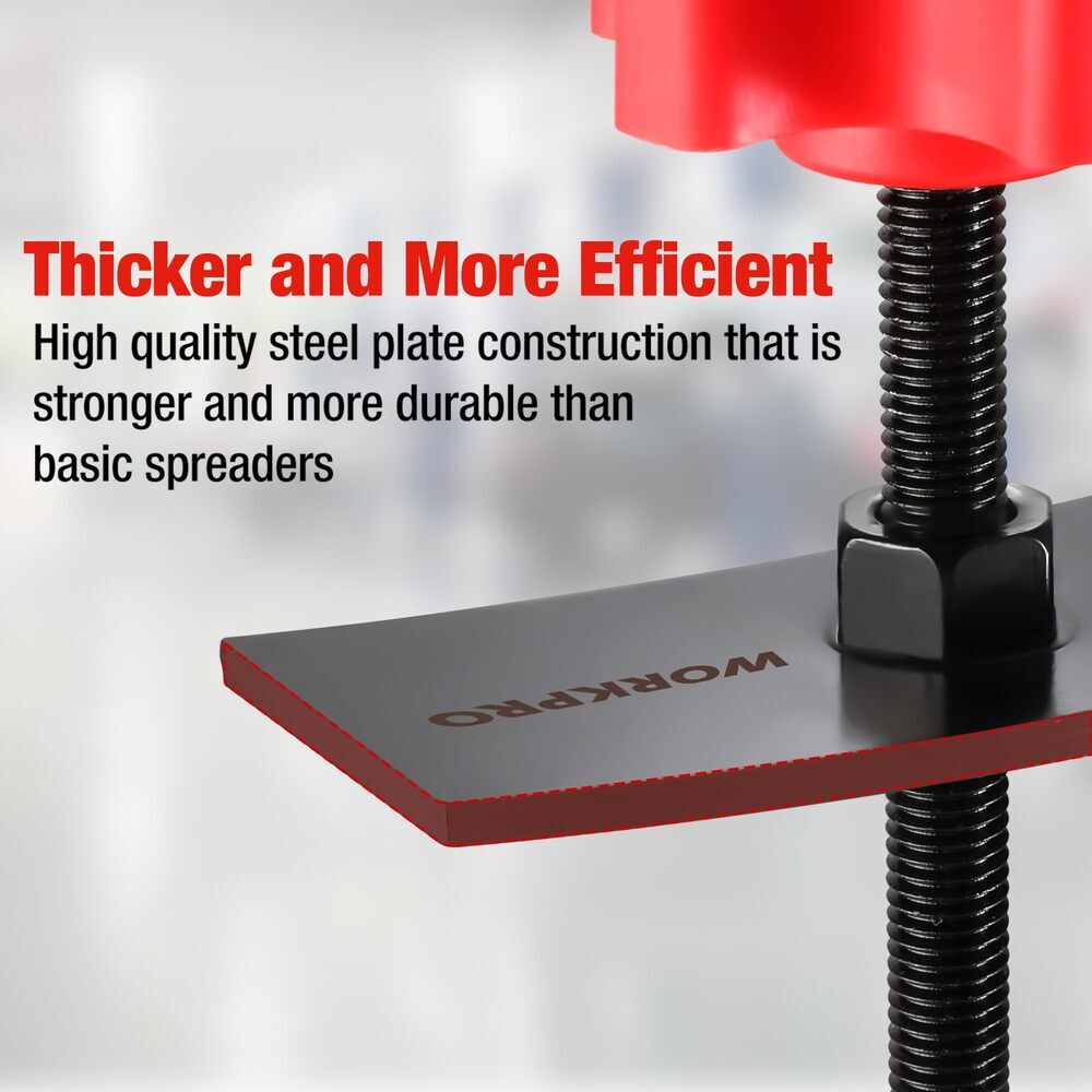WORKPRO Brake Pad Spreader Disc Brake Spreader Tool for Compressing Inner Pad