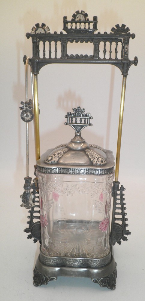 Webster pickle castor silverplate