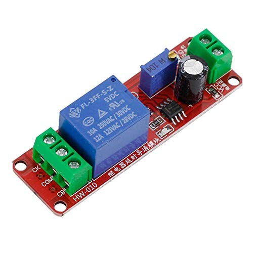 1 PCS NE555 Timer Switch Adjustable Module Time Delay Relay Module DC Delay 5V