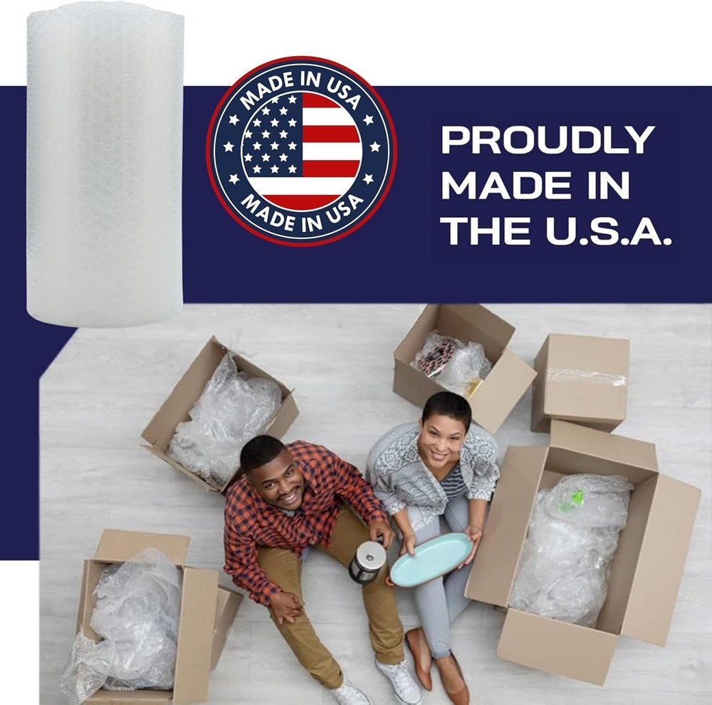 Pacron Protective Small Bubble Roll, Perforated Sheets by Every 12